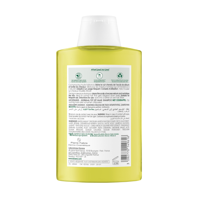 Klorane Shampoo Cedro 200 Ml