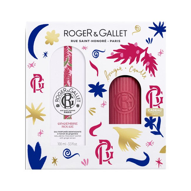 Roger & Gallet Roger&gallet Set Natale Gingr 100 Ml + Candela