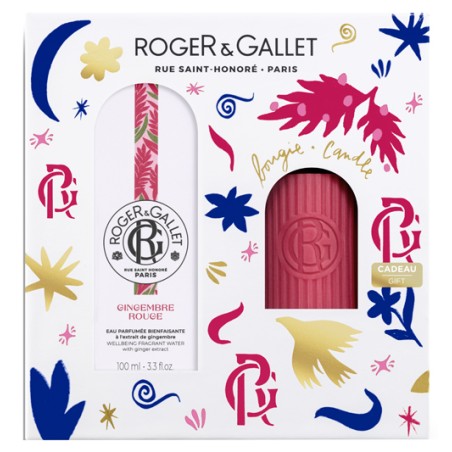 Roger & Gallet Roger&gallet Set Natale Gingr 100 Ml + Candela
