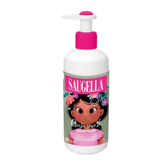 Meda Pharma Saugella Bundle Girl Detergente Intimo Questa Sono Io Protettivo Lenitivo 200 Ml + Gadget Specchio Omaggio