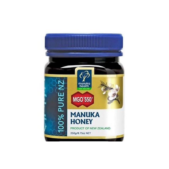 Manuka Health New Zealand Manuka Health Miele Di Manuka Mgo550+ 250 G