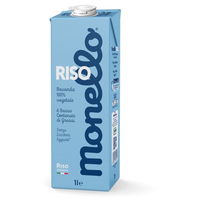 Sterilfarma Monello Riso Bevanda Vegetale Brick Da 1 Litro