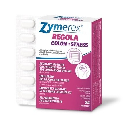 Wilco Farma Zymerex Regola Colon E Stress 24 Compresse