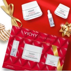 Vichy Liftactiv Ha Cofanetto Natale 2024 1 Liftactive Supreme Pelli Normali Miste 50 Ml + 1 Lift Supreme Ha Epidermic Fill 10 Ml