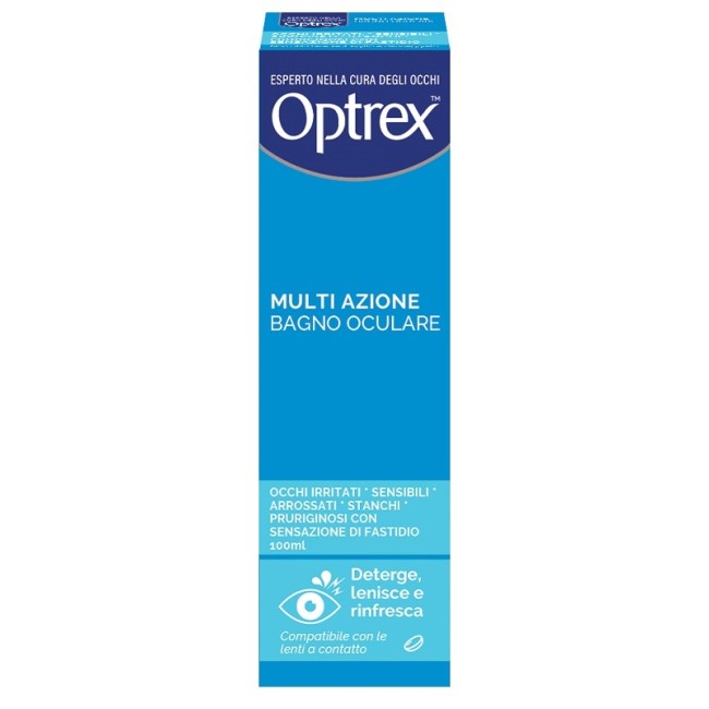Reckitt Benckiser Bagno Oculare Optrex Multi Azione 100 Ml