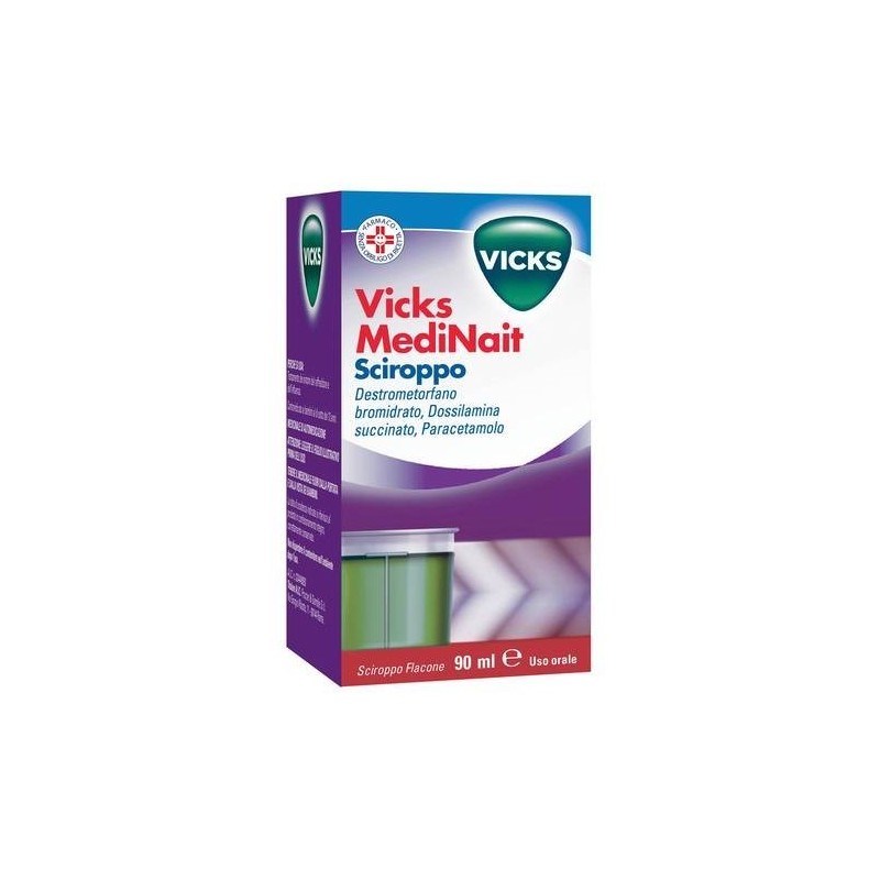 Vicks Medinait Sciroppo 0,5 Mg/ml + 0,25 Mg/ml + 20 Mg/ml