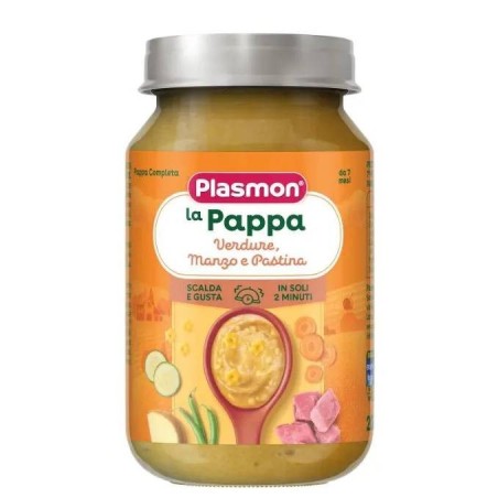 Plasmon La Pappa Verdure Manzo E Pastina 200 G
