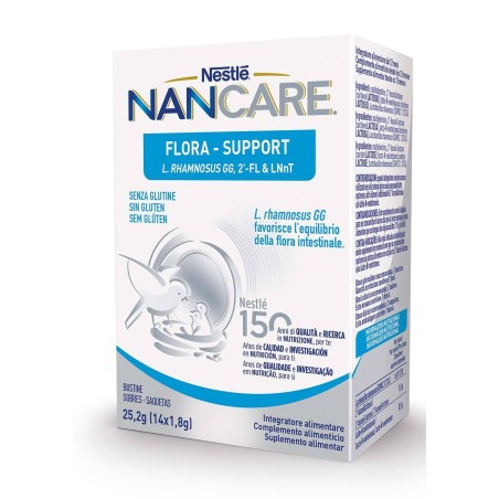 Nestlè Nestle' Nancare Flora Support 14 Bustine
