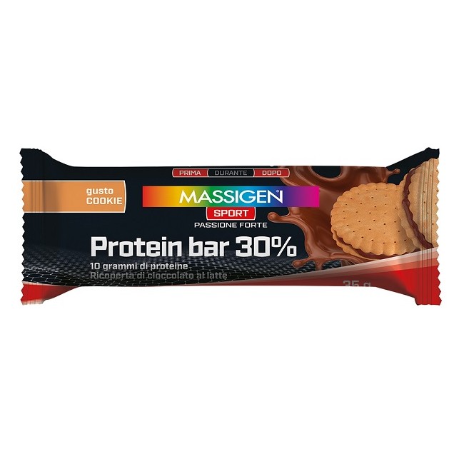 Marco Viti Massigen Sport Protein Barretta 30% Cookies 50 G