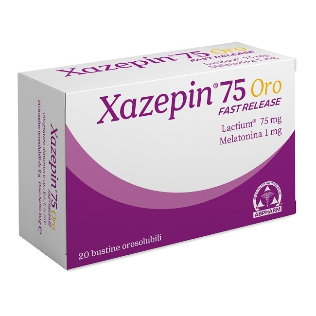A. B. Pharm Xazepin 75 Oro Fast Release 20 Bustine