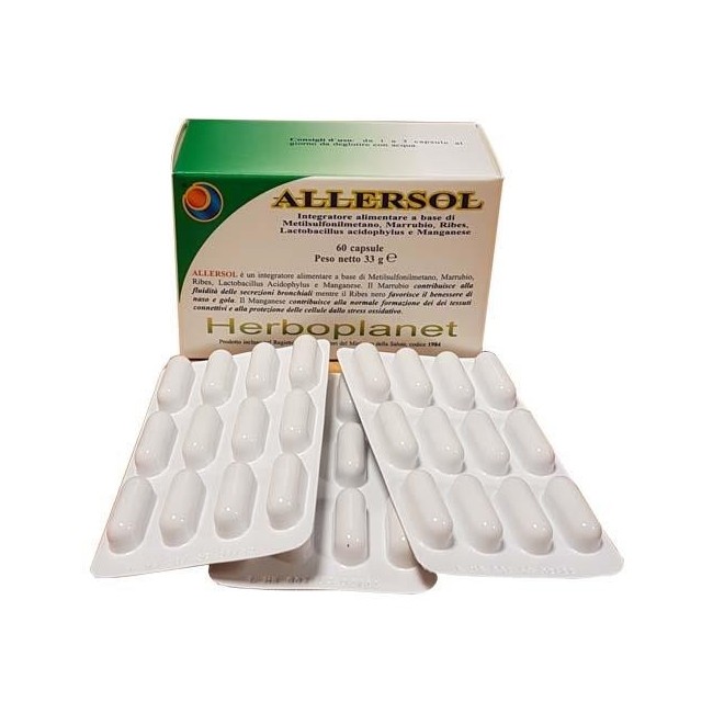 Herboplanet Allersol 60 Capsule