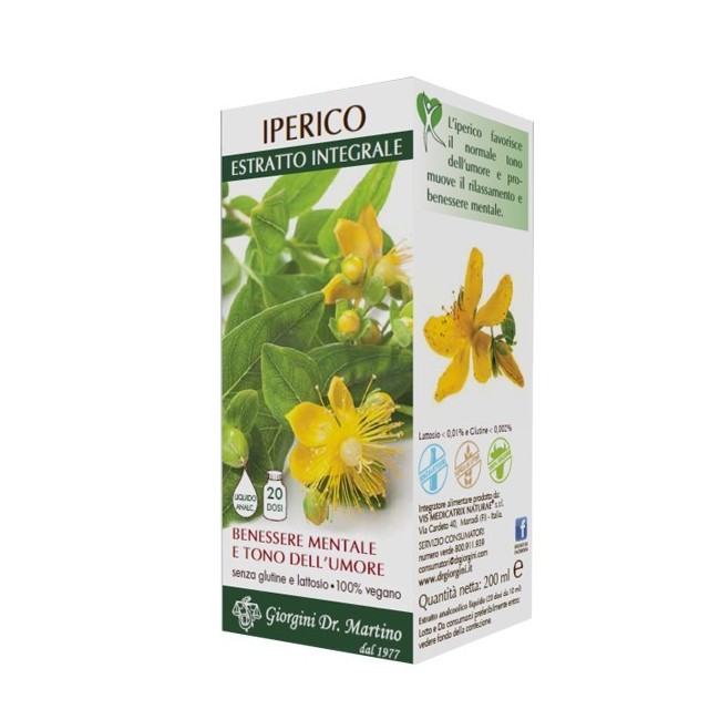 Dr. Giorgini Iperico Estratto Integrale 200 Ml