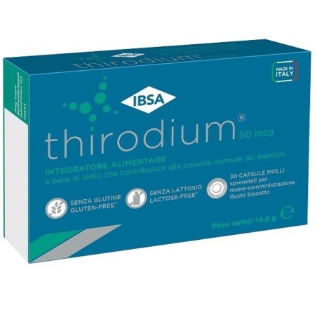 Ibsa Farmaceutici Thirodium 50mcg 30 Capsule Molli Nuova Formulazione