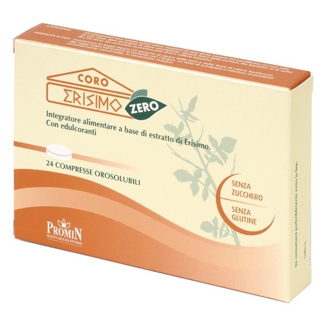 Promin Coro Erisimo Zero 24 Compresse Orosolubili