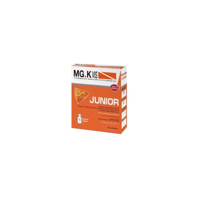 Pool Pharma Mgk Vis Tonico Ricostituente Junior 10 Flaconcini Da 10 Ml