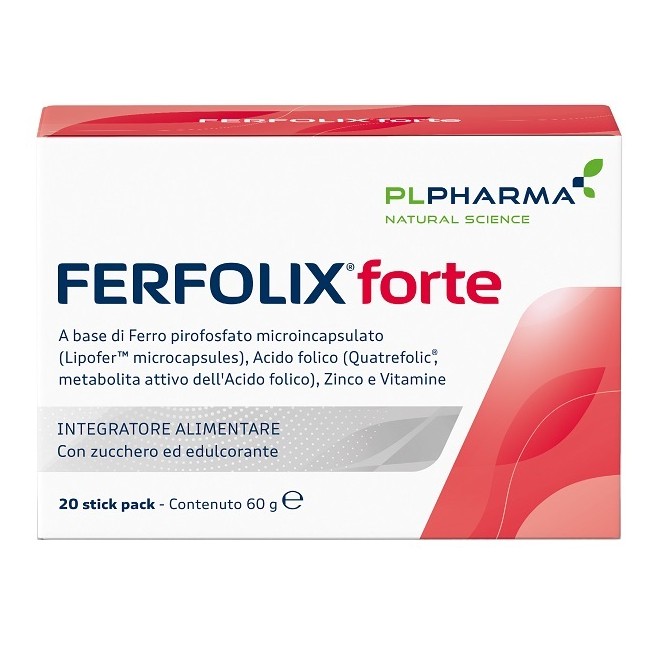 Pl Pharma Ferfolix Forte 20 Bustine