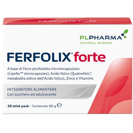 Pl Pharma Ferfolix Forte 20 Bustine