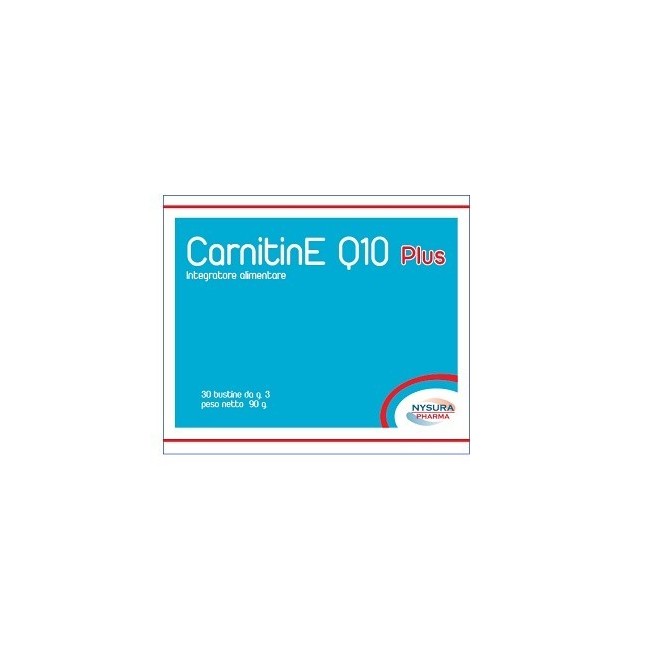 Nisura Farmaceutici Carnitine Q10 Plus 30 Bustine