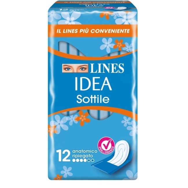 Fater Lines Idea Sottili Ripiegati Anatomici 12 Pezzi