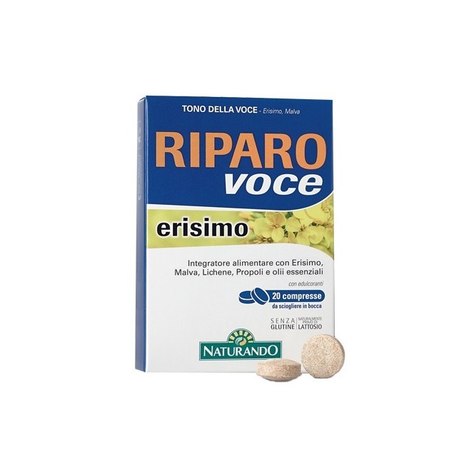 Naturando Riparo Voce Erisimo 20 Compresse