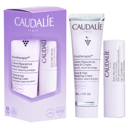 Caudalie Vinotherapist Duo Mani&labra 2022 Crema 30 Ml + Stick 4,5 G