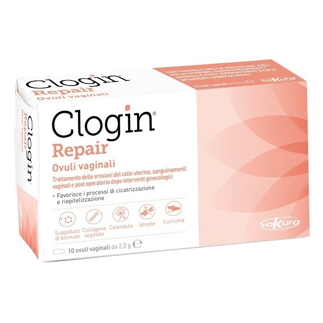 Sakura Clogin Repair 10 Ovuli Vaginali