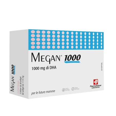 Pharmasuisse Laboratories Megan 1000 60 Softgel