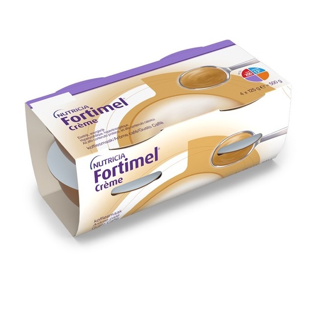 Danone Fortimel Creme Caffe' 4 Pezzi Da 125 G