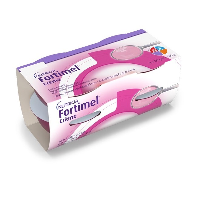 Danone Fortimel Creme Frutti Di Bosco 4 Pezzi Da 125 G