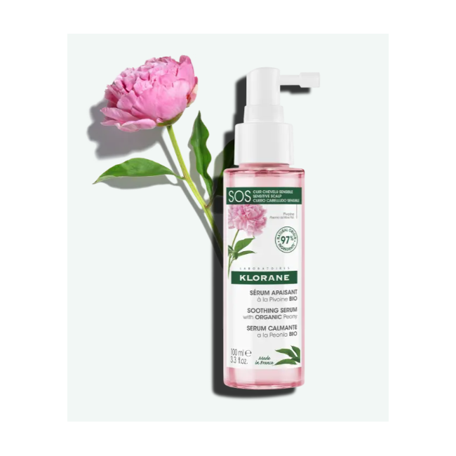 Klorane Siero Lenitivo Peonia Bio 100 Ml