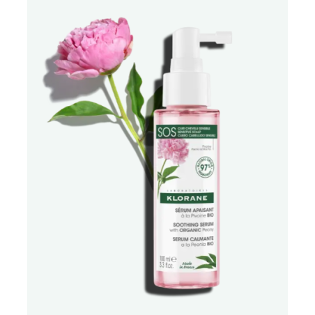 Klorane Siero Lenitivo Peonia Bio 100 Ml