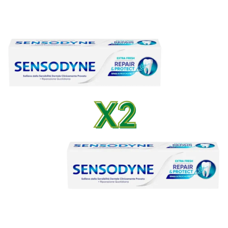Haleon Sensodyne Repair & Protect Extra Fresh 2 Tubi Da 75 Ml