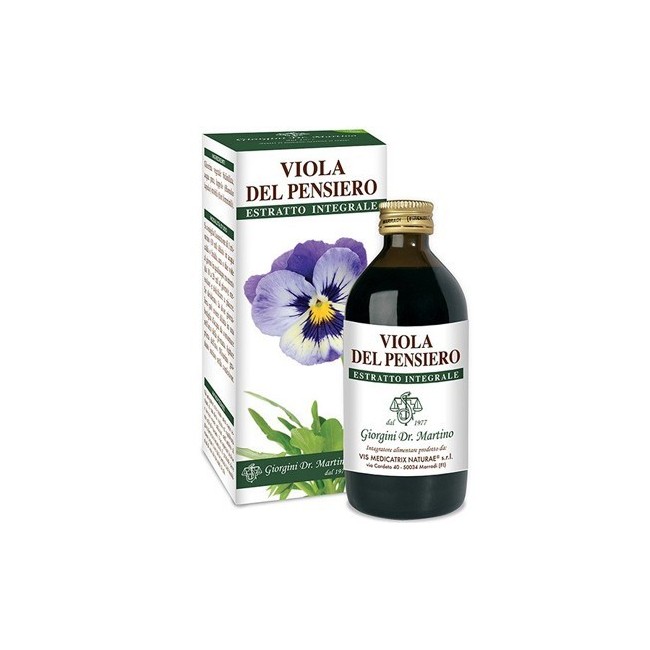 Dr. Giorgini Viola Del Pensiero Estratto Integrale 200 Ml