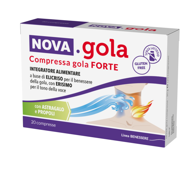 Nova Argentia Nova Gola Forte 20 Compresse