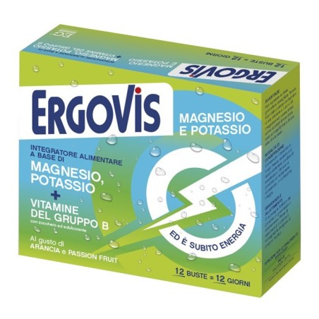 Eg Eurogenerici Ergovis Mg+k Vitamine B Con Zucchero 12 Bustine