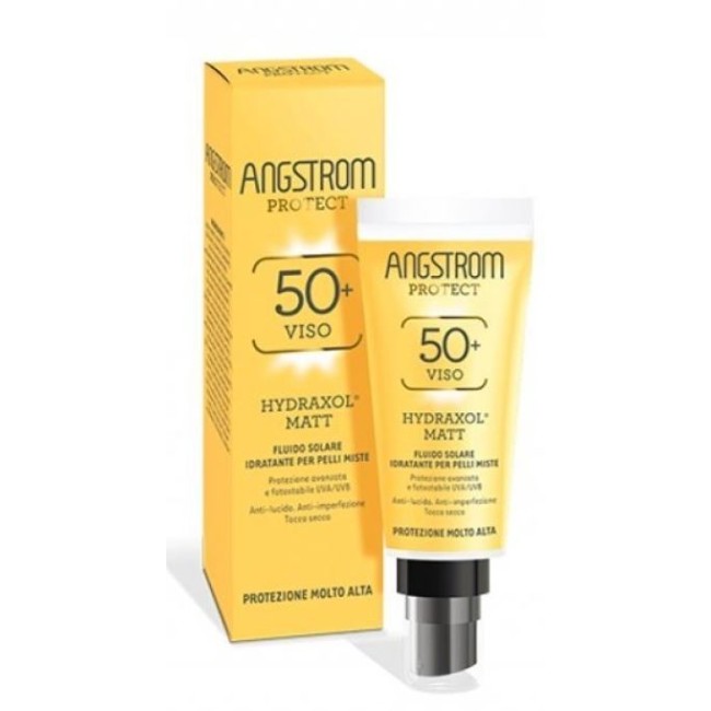 Perrigo Angstrom Fluido Solare Viso Ultra Light Spf 50+ 40 Ml