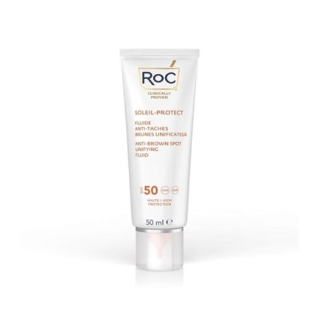 Roc Fluido Solare Viso Spf 50+ Antimacchie Brune 50 Ml