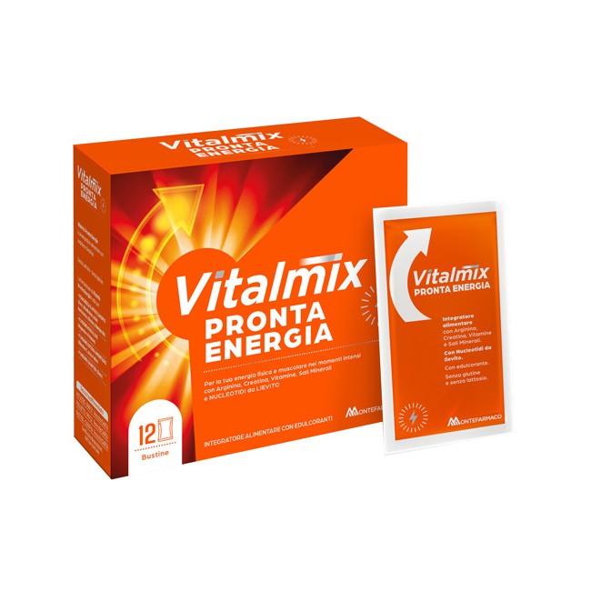 Montefarmaco Vitalmix Pronta Energia 12 Bustine