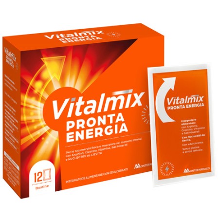 Montefarmaco Vitalmix Pronta Energia 12 Bustine