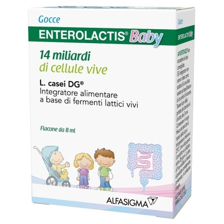 Alfasigma Enterolactis Baby Gocce 8 Ml