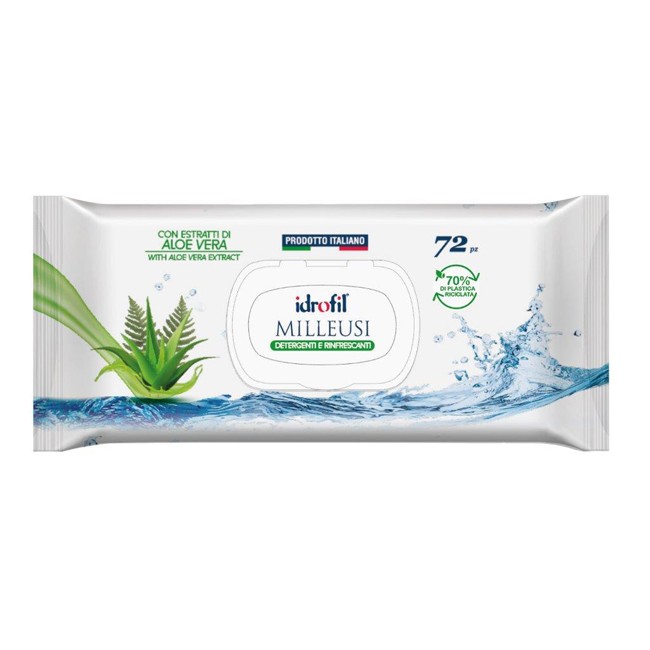 Idrofil Salviettine Milleusi 72 Pezzi
