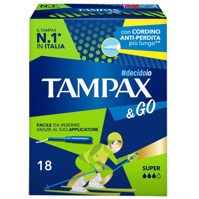 Fater Tampax &go Super 18 Pezzi