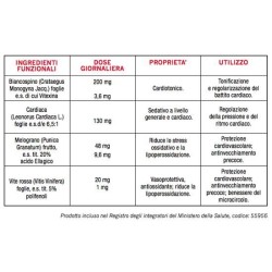 Optima Naturals Cuore Di Melograno Pressure 30 Compresse 1 G
