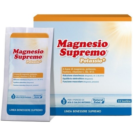 Natural Point Magnesio Supremo Potassio+ 24 Bustine