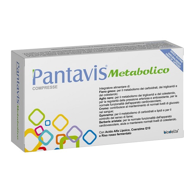 Biodelta Pantavis Metabolico 30 Compresse