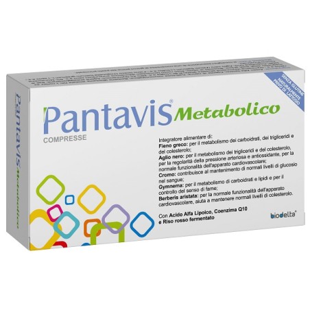 Biodelta Pantavis Metabolico 30 Compresse