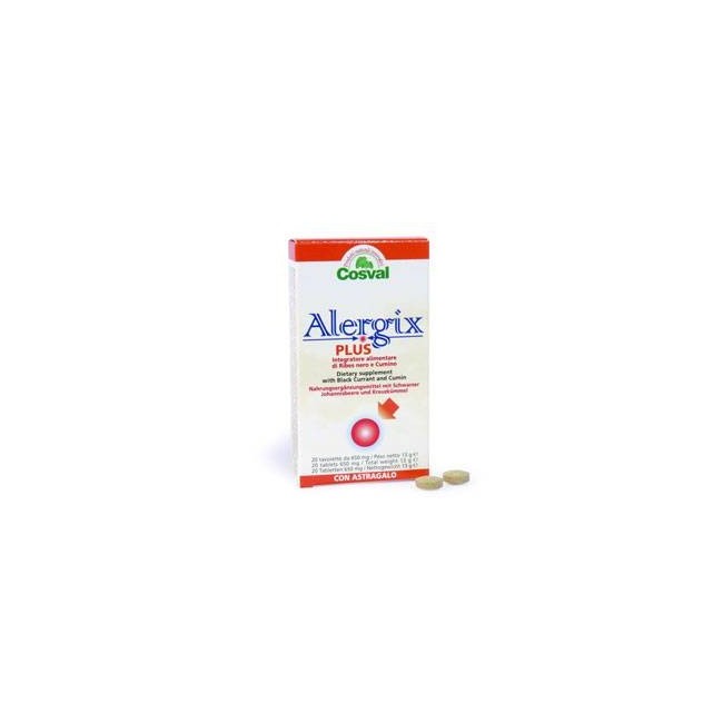 Cosval Alergix Plus 20 Tavolette 650 Mg
