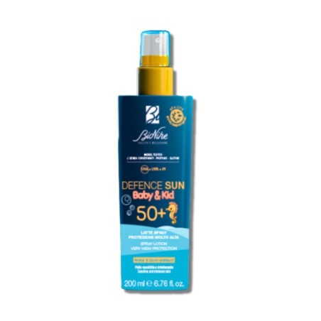 Bionike Defence Sun 50+ Baby&kid Latte Spray 200 Ml