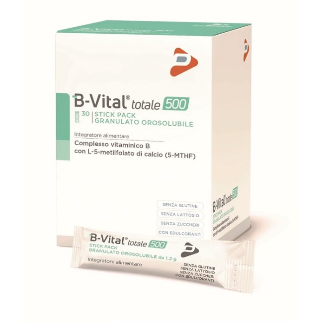 Pharma Line B-vital Totale 500 30 Stick Pack Da 1,2 G