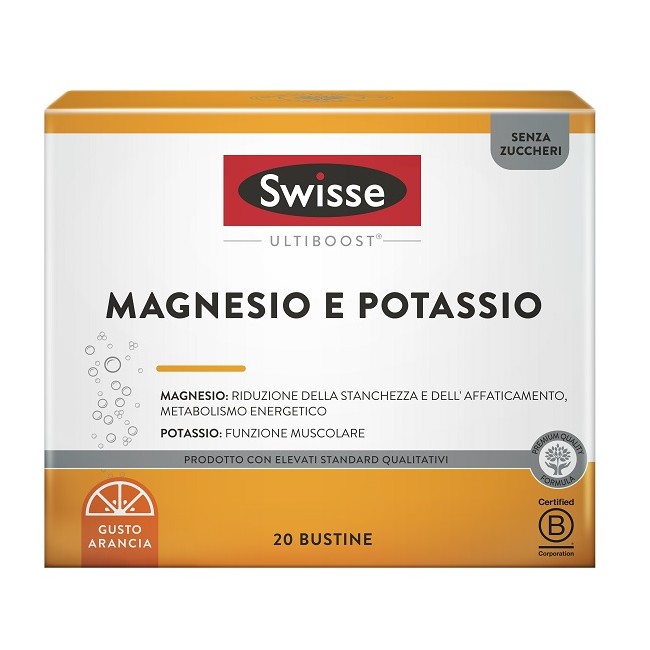 Health And Happiness Swisse Ultiboost Magnesio E Potassio 20 Bustine